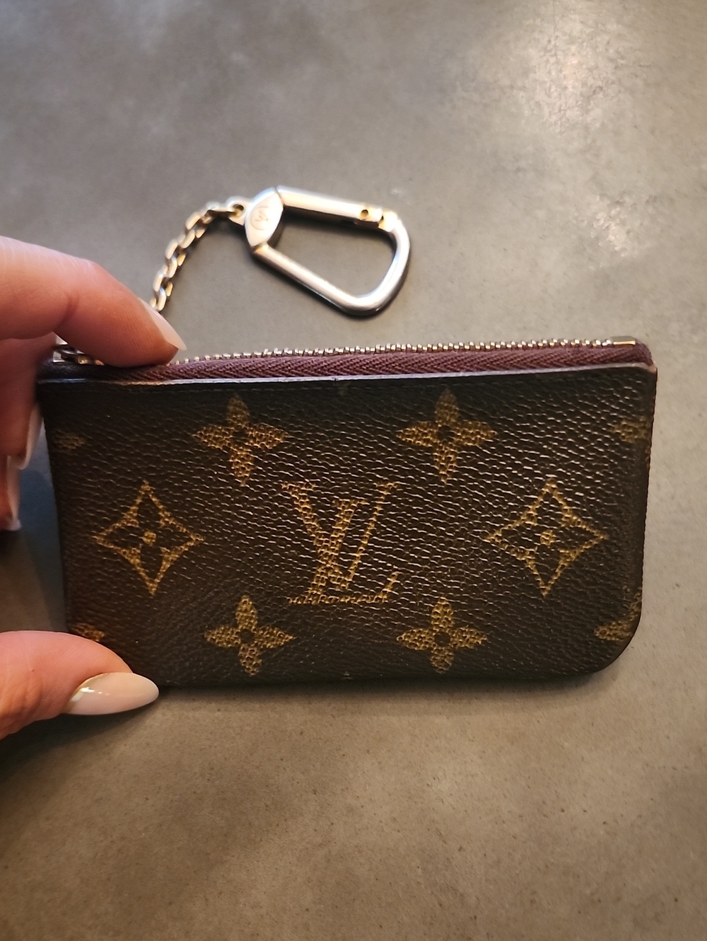 Louis Vuitton Monogram Canvas Key Pouch